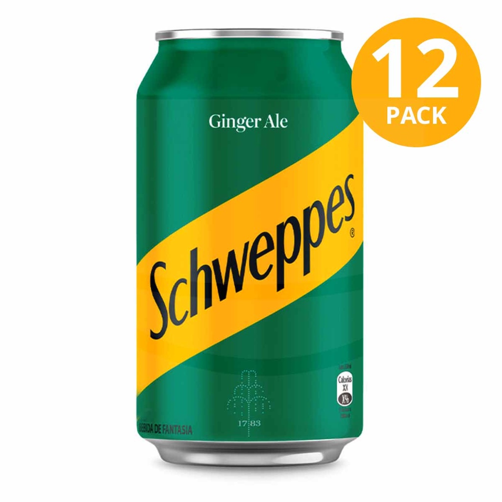 SODA POLAR SCHWEPPES LATA 354ml/12