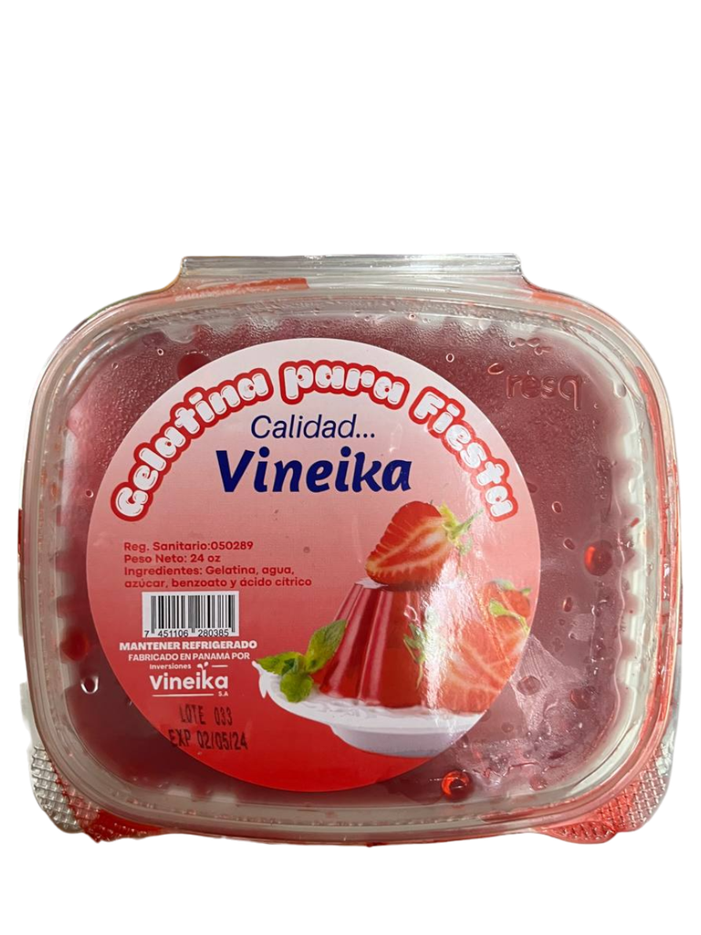 GELATINA FIESTA VINEIKA 700ml