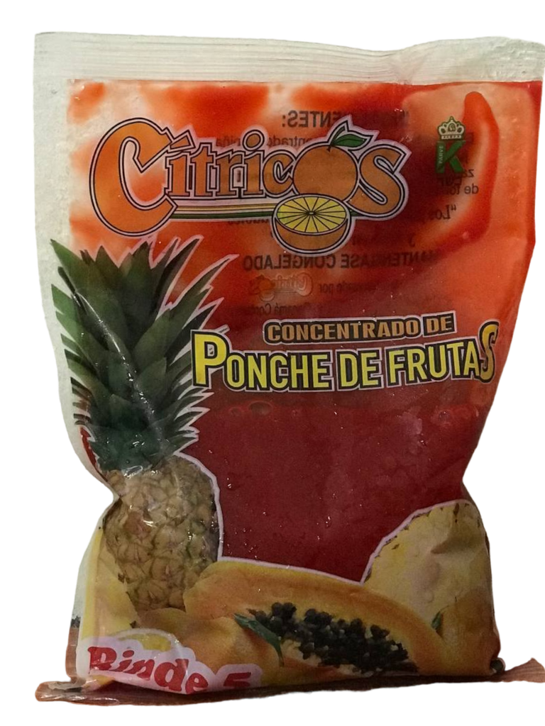 CONCENTRADO CITRICO PONCHE FRUTA 454g/10