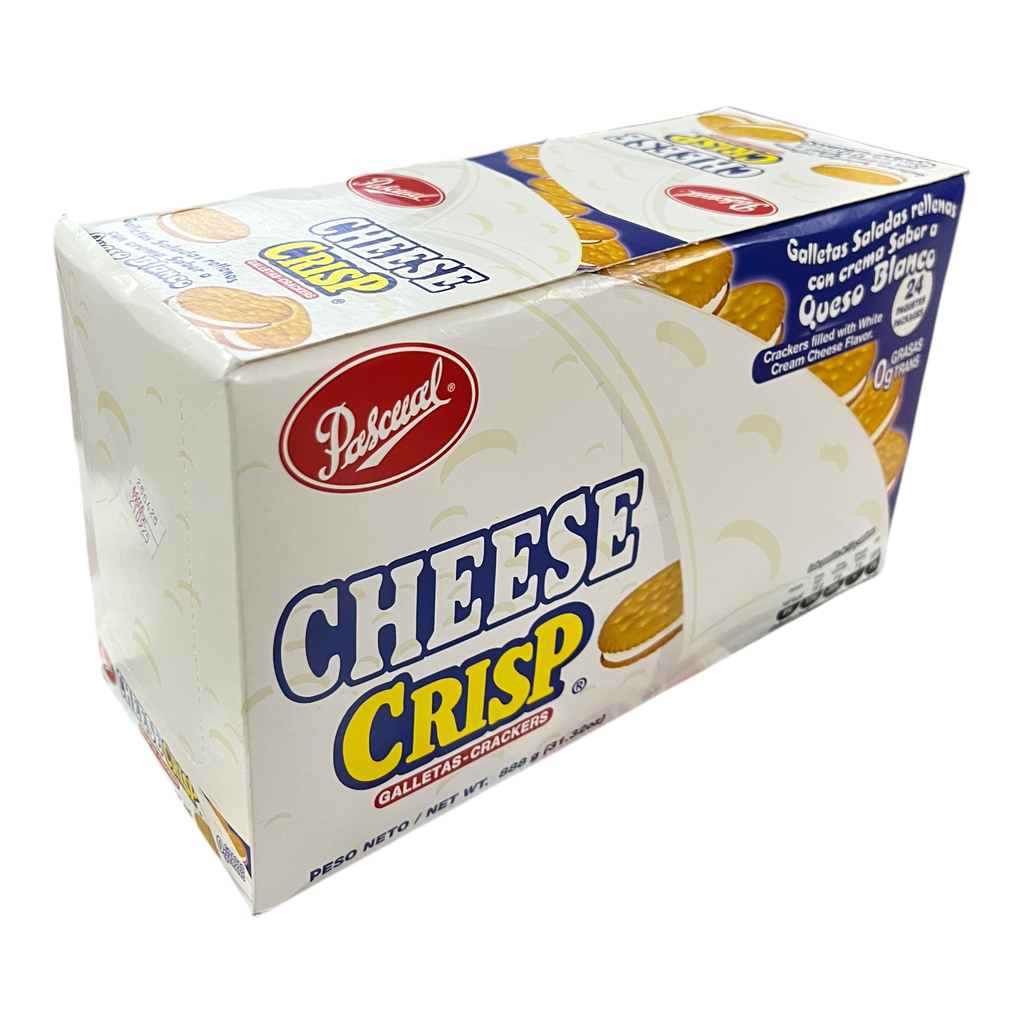 GALLETA PASCUAL CHEESE CRISP BLANCO 888g/24