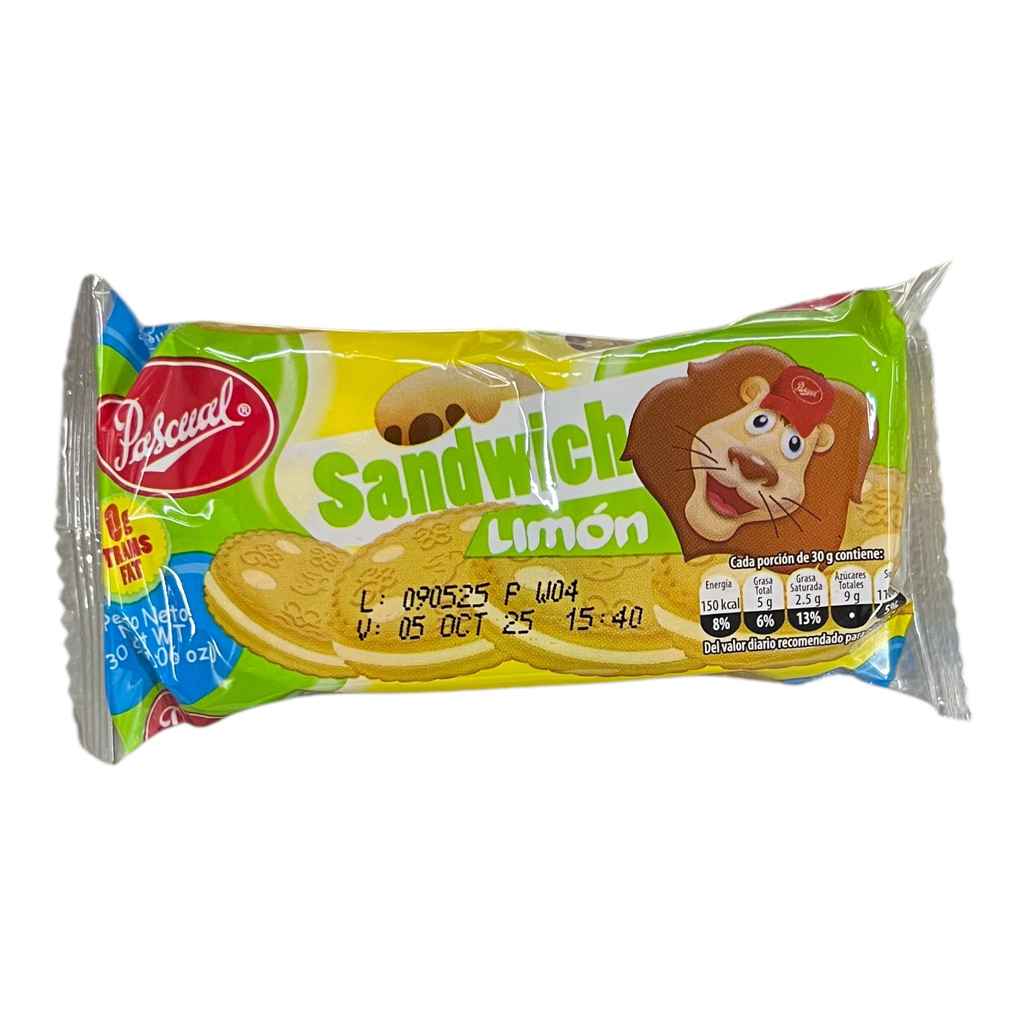 GALLETA PASCUAL LIMON 30g