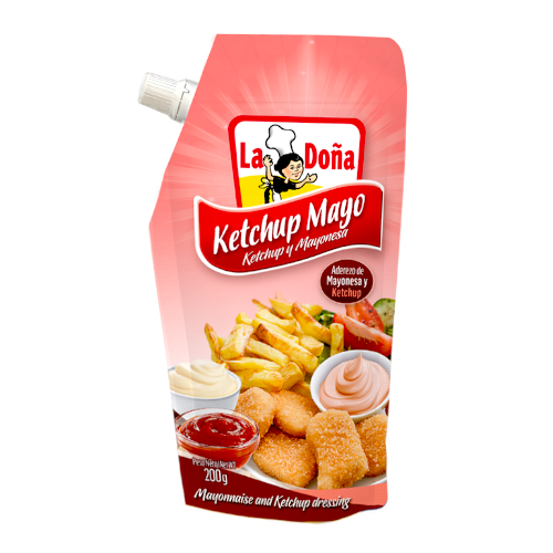 KETCHUP MAYO LA DOÑA 200g/24