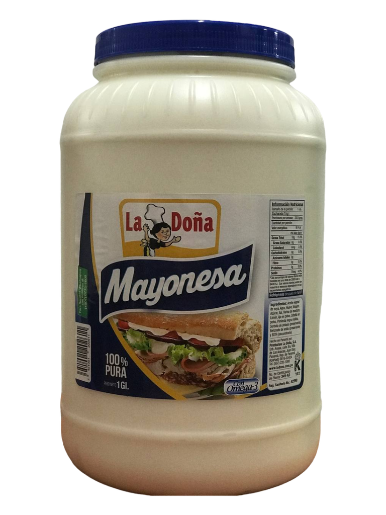 MAYONESA LA DOÑA 1GL/4