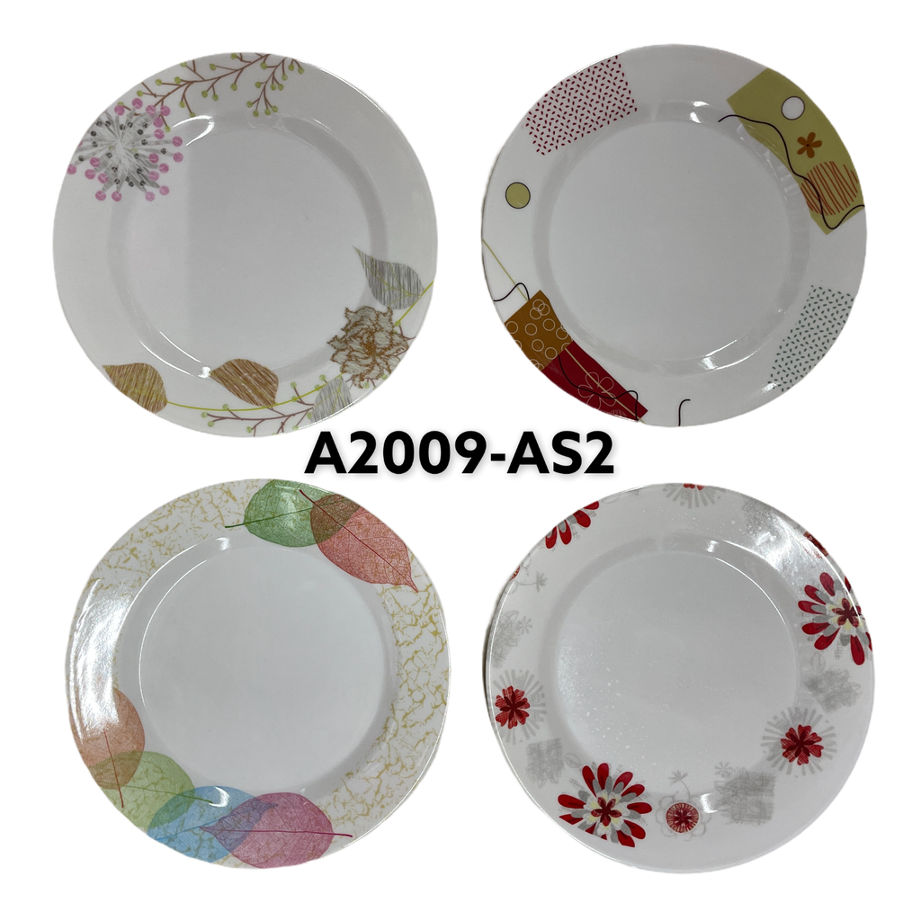 PLATO DE MELAMINA 9"