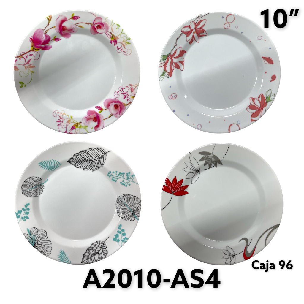 PLATO DE MELAMINA 10"
