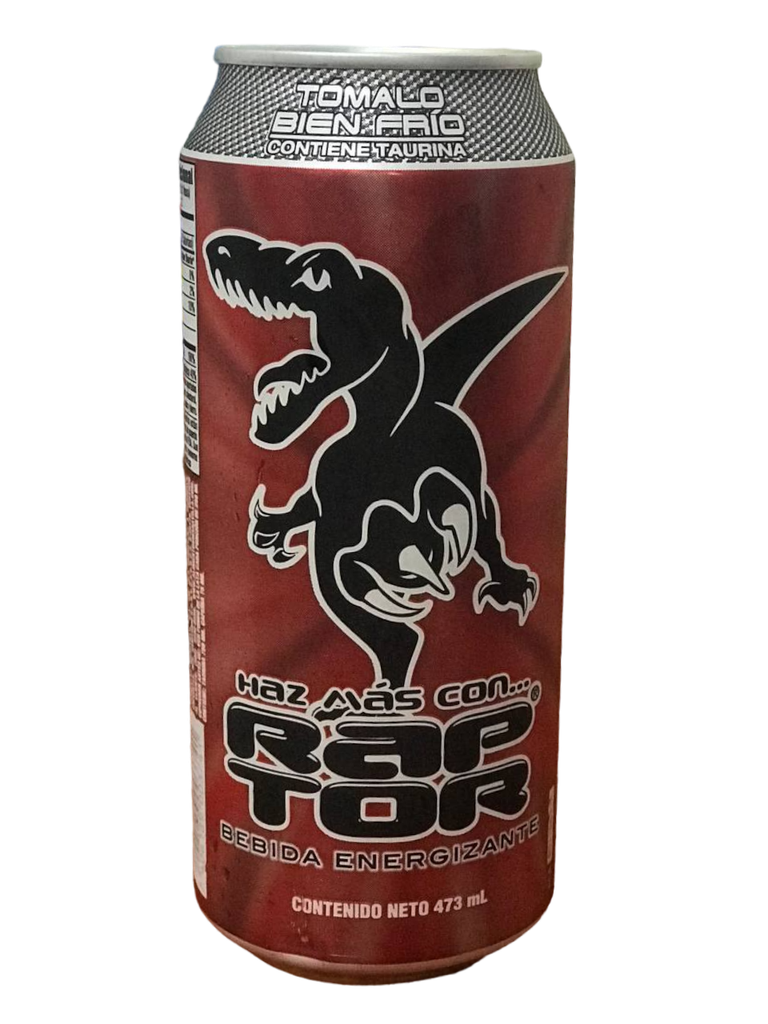 BEBIDA ENERGETIZANTE RAPTOR LATA 473ml/24