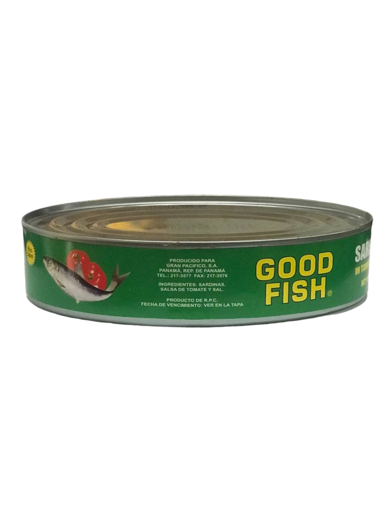 SARDINA GOOD FISH EN SALSA DE TOMATE OVALADO 15oz 425g/24