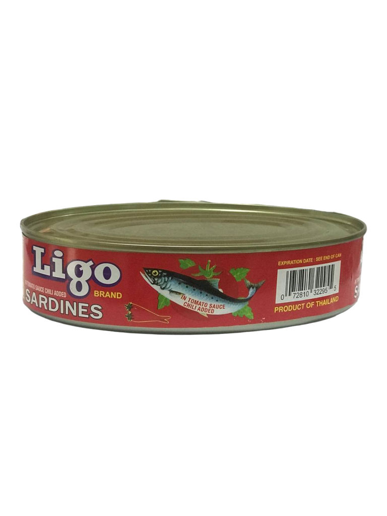 SARDINA LIGO OVALADA EN SALSA DE TOMATE PICANTE 15oz 425g/24