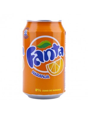 SODA FANTA NARANJA LATA 354ML /12UND