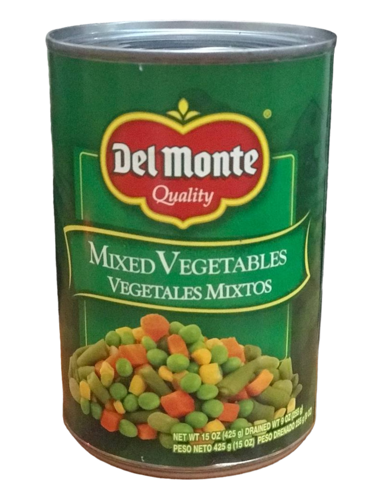 VEGETALES MIXTOS DEL MONTE 15oz 425g/12