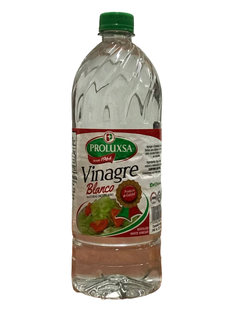 VINAGRE BLANCO PROLUXSA 32oz 946ml/12