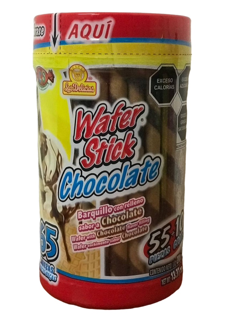 WAFER STICK CHOCOLATE 390gr/65u