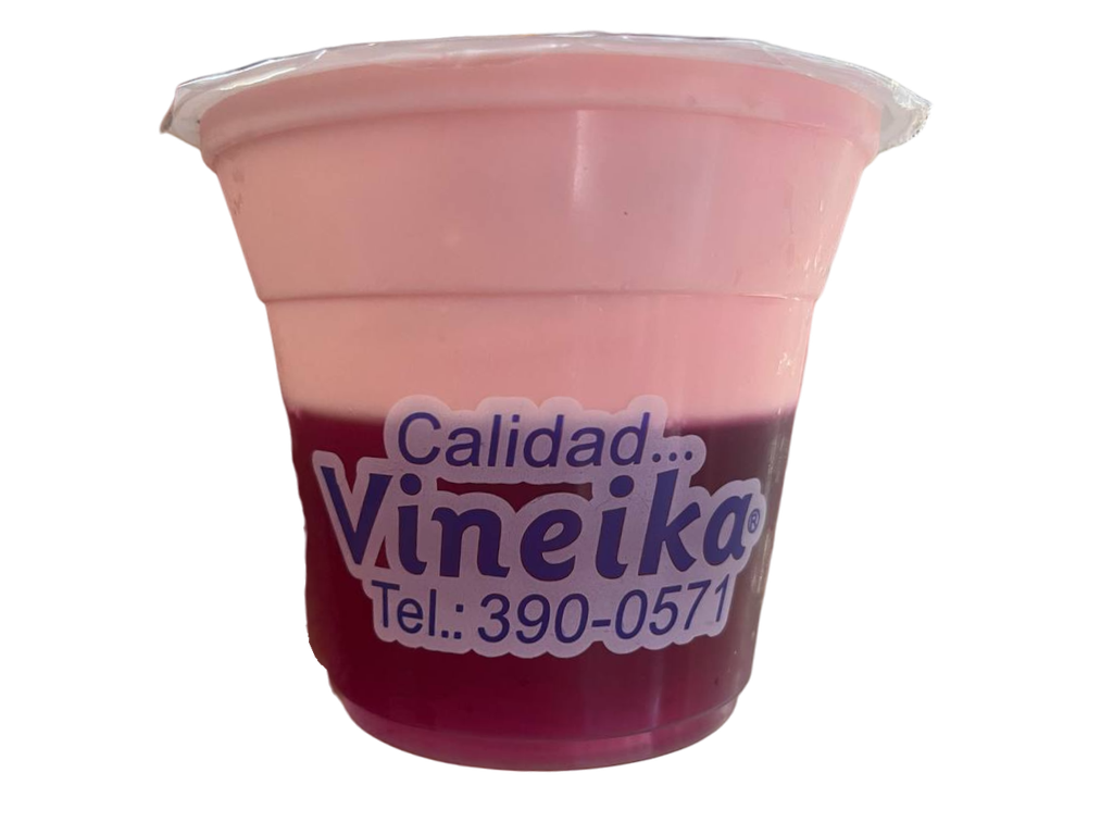 GELATINA CON YOGURT FRESA VINEIKA 8oz