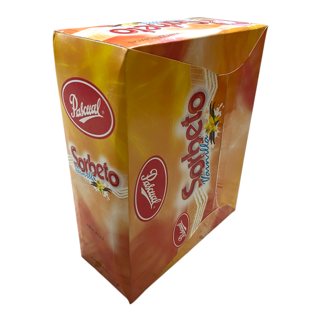 Galleta PASCUAL Sorbeto Vainilla 1116g/36
