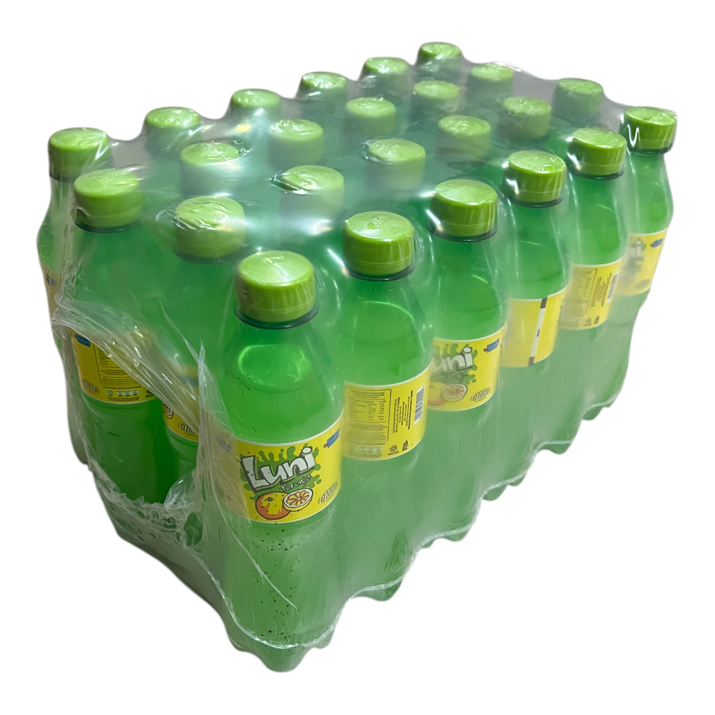 CAJA LUNI TORONJA PLASTICO 455ML 24 UNIDADES