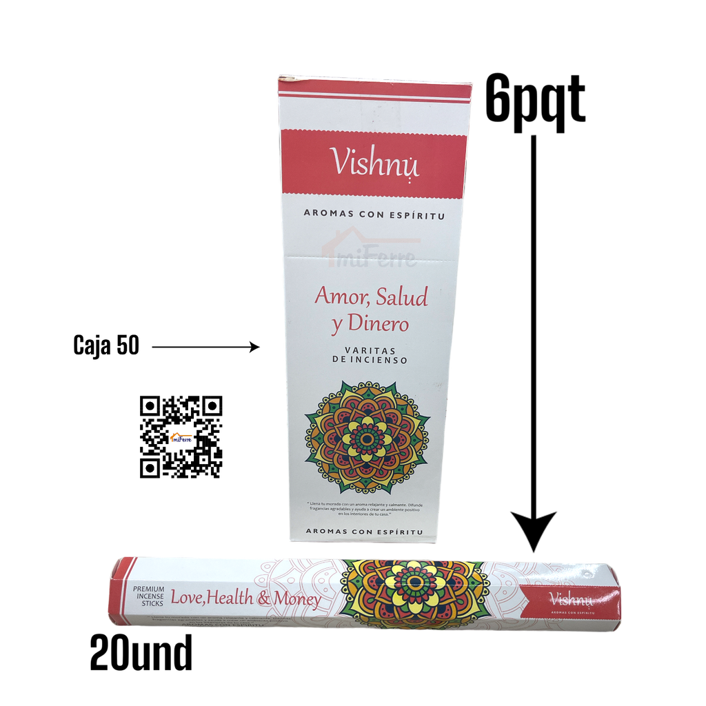 PQT INCIENSO AMOR SALUD Y DINERO SAV