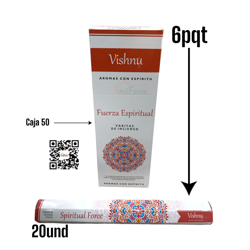 PQT INCIENSO FUERZA ESPIRITUAL SAV
