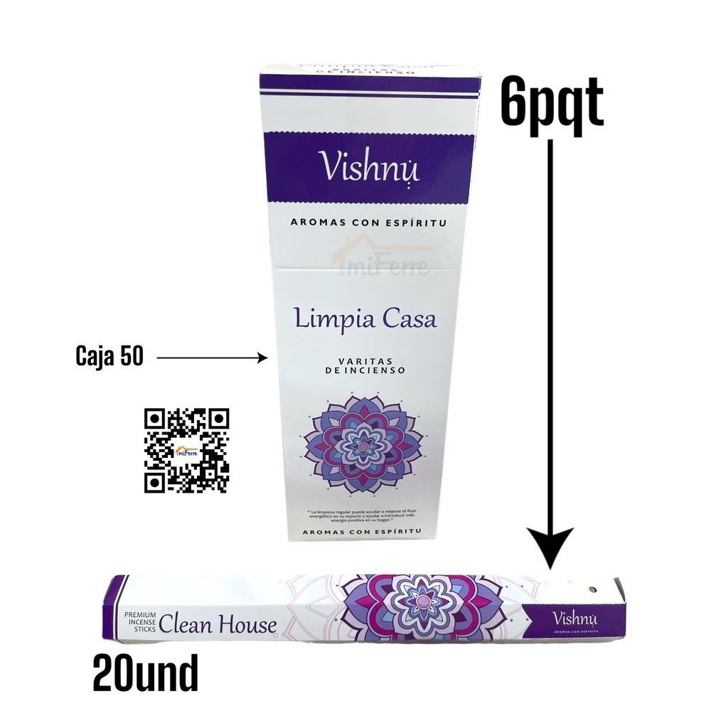 PQT INCIENSO LIMPIA CASA SAV