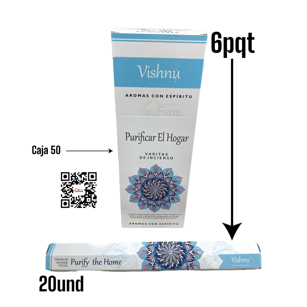 PQT INCIENSO PURIFICAR EL HOGAR SAV