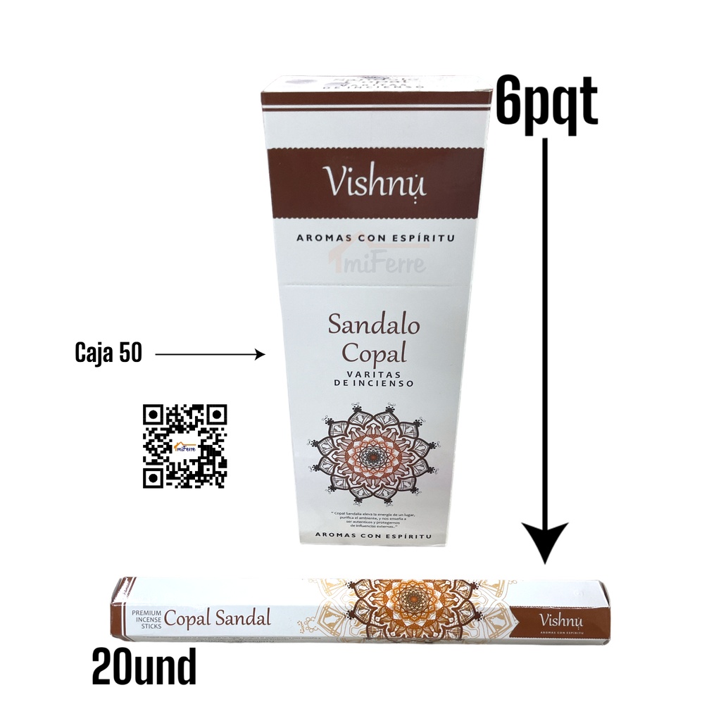 PQT INCIENSO SANDALO COPAL SAV