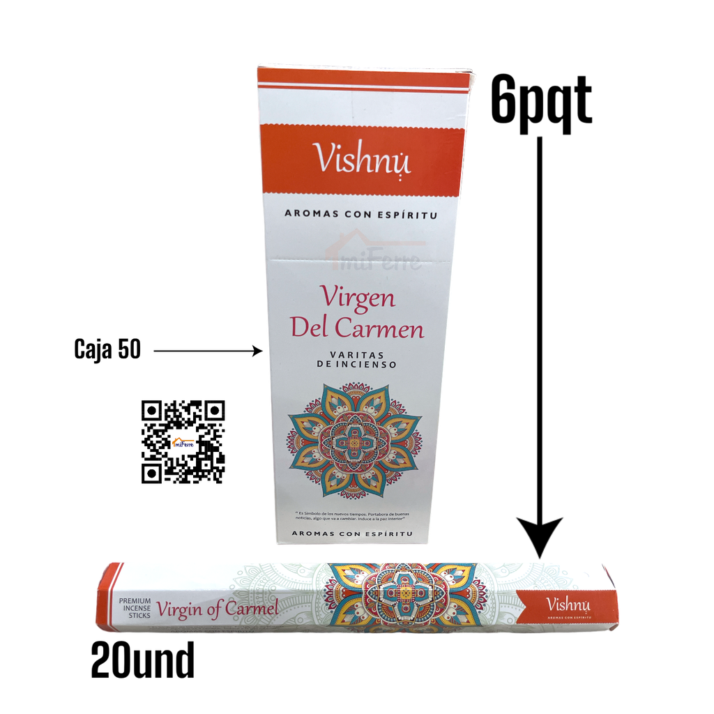 PQT INCIENSO VIRGEN DEL CARMEN SAV