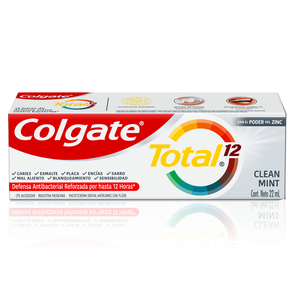 COLGATE TOTAL12 CLEANMINT 22ml/144u