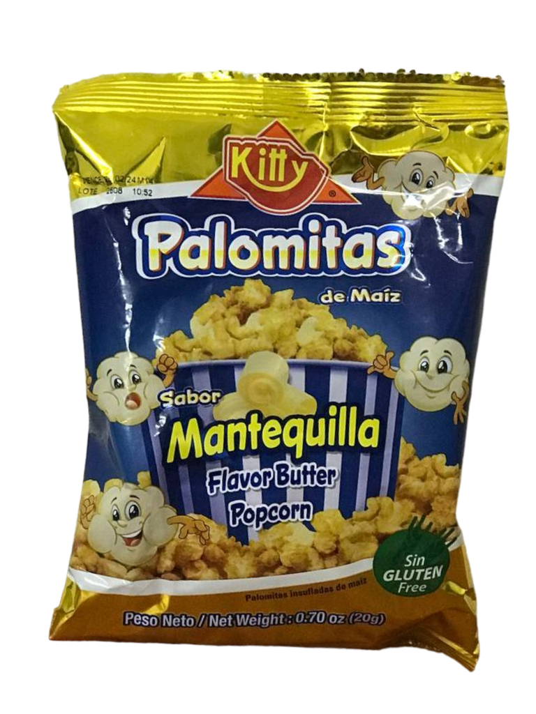 PALOMITAS SABOR MANTEQUILLA KITTY 20g/12u/75