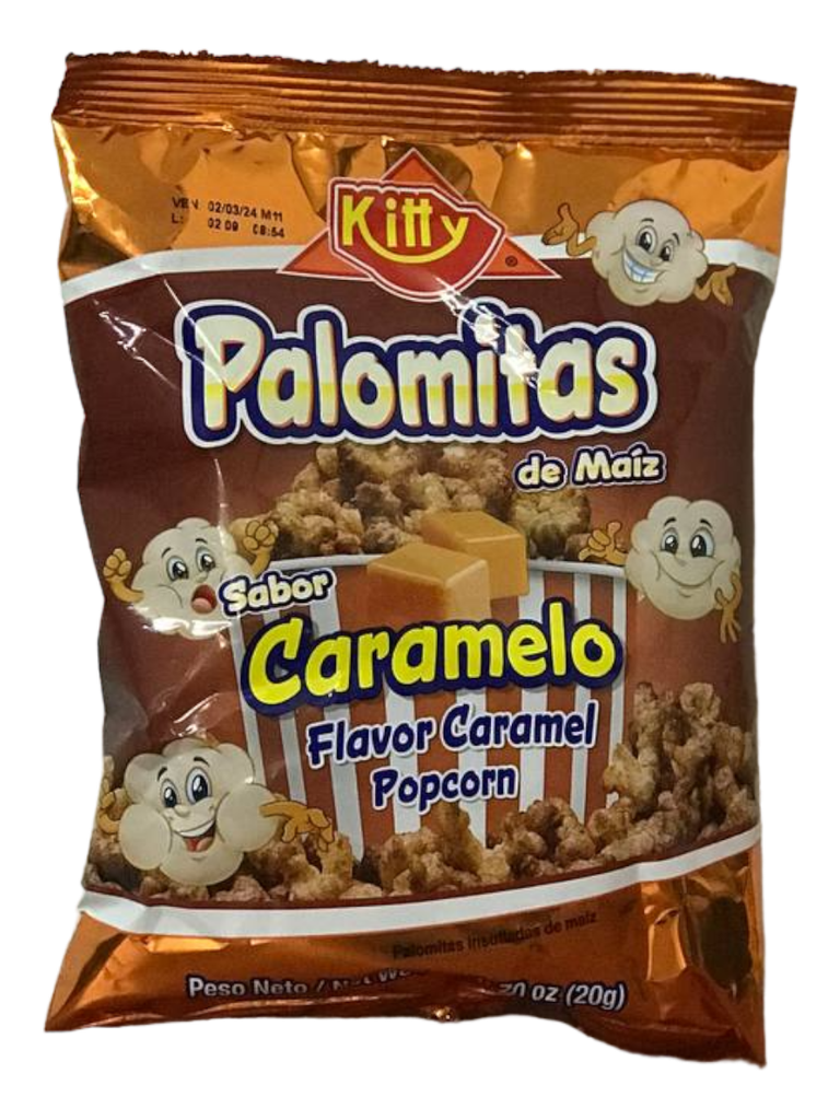 PALOMITAS SABOR CARAMELO KITTY 20g/12u/75