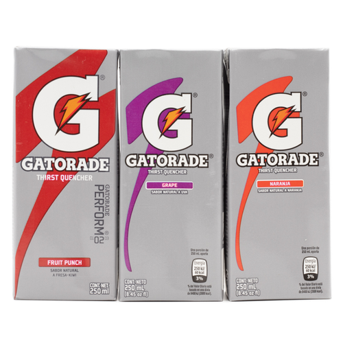 GATORADE SURTIDO CARRIZO 250ml/24