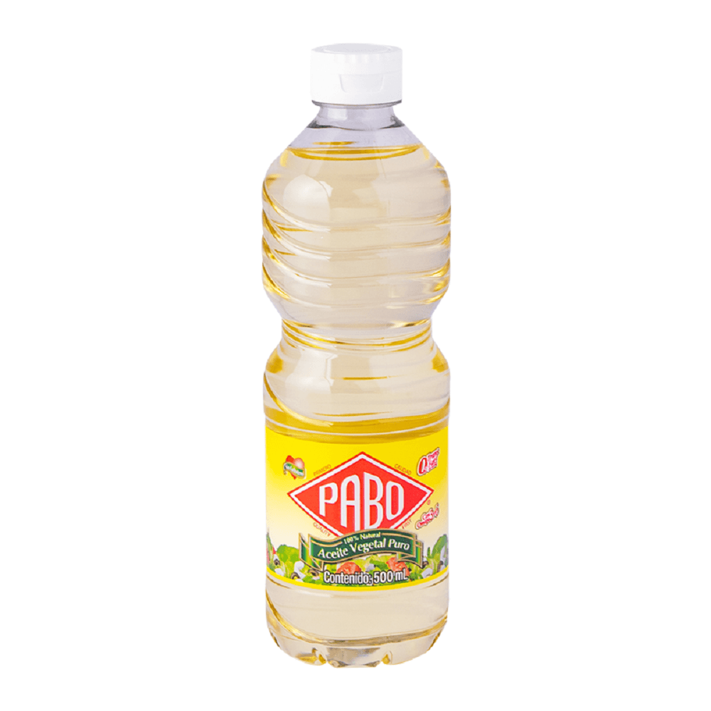 ACEITE PABO VEGETAL 500ml/20u