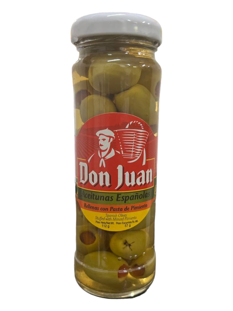 ACEITUNAS RELLENAS C/PIMIENTO DON JUAN 24/57 GR