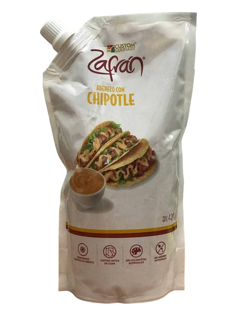 ADEREZO CHIPOTLE ZAFRAN 420g/12u