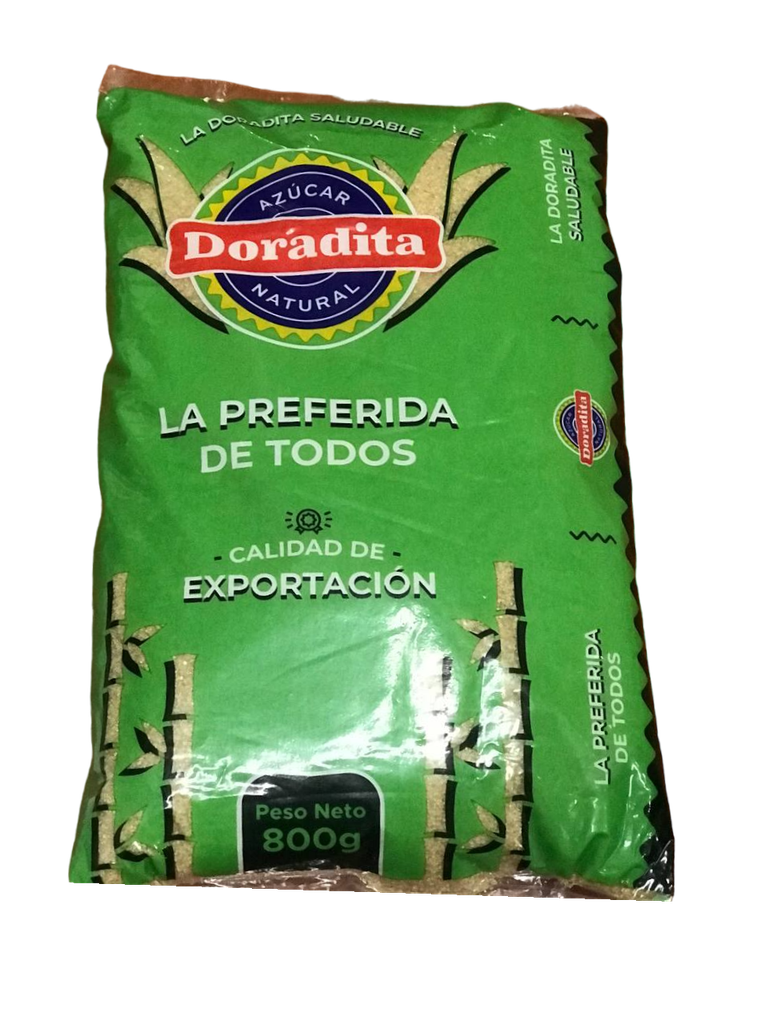 AZUCAR MORENA DORADITA 800g/25