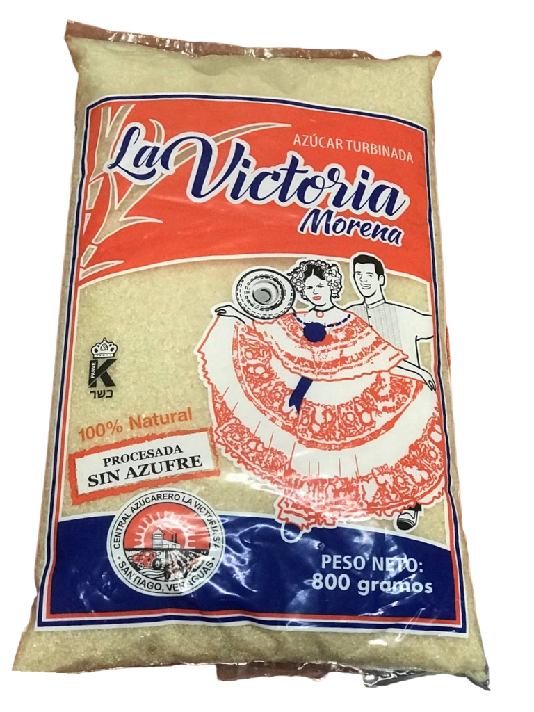 AZUCAR MORENA LA VICTORIA 800g/25