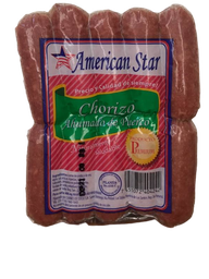 [6-01-001] CHORIZO AHUMADO DE PUERCO AMERICAN STAR 1lb/10u