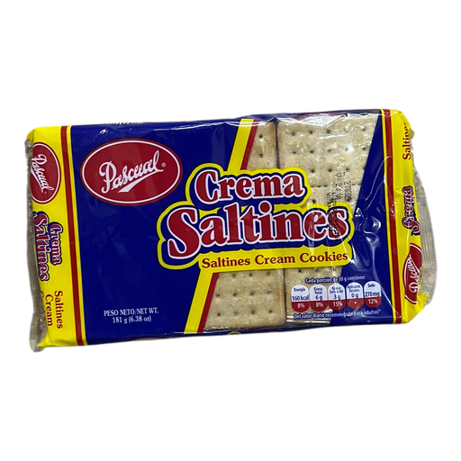 [316] GALLETA PASCUAL SALTINES G 181g UNIDAD