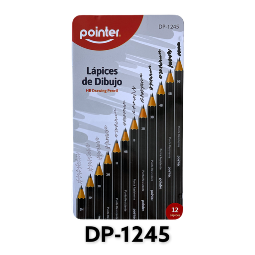 [DP-1245] LAPICES DE DIBUJO POINTER 12pza