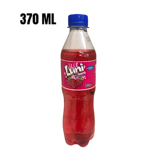 [0662] SODA LUNI FRESA PLASTICO 370ML/24