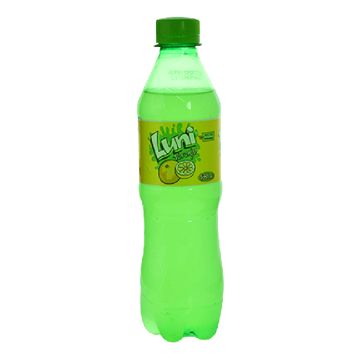 SODA LUNI TORONJA PLASTICO 370ML/24
