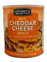 [25444] CHEDDAR CHEESE MEMBER'S SELECTION 107oz/6