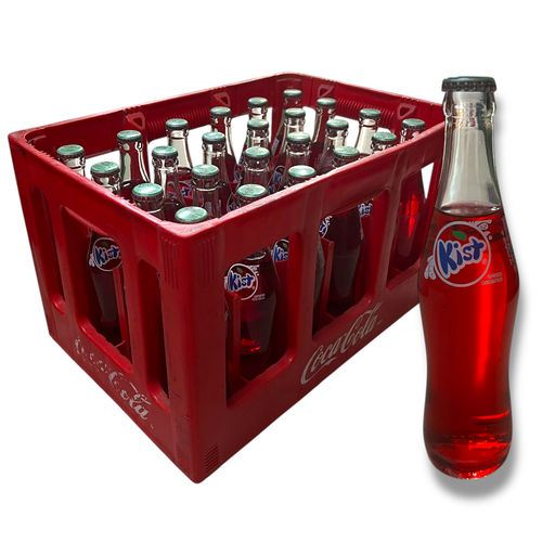 CAJA SODA FANTA FRESA VIDRIO 354ML 24 UNIDADES