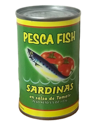 [0498] SARDINA PESCA FISH EN SALSA DE TOMATE  50/5.5oz