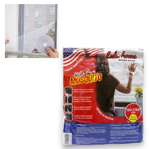 [DHDW-055] MALLA PARA MOSQUITO LULU HOME 130 X 150CM