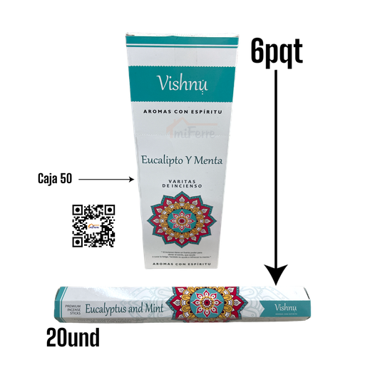 PQT INCIENSO EUCALIPTO Y MENTA SAV