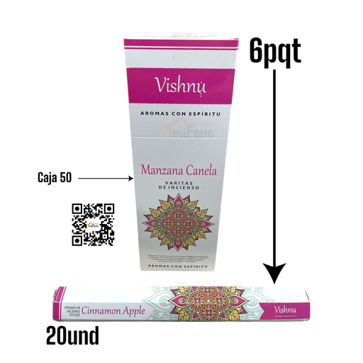 PQT INCIENSO MANZANA CANELA SAV