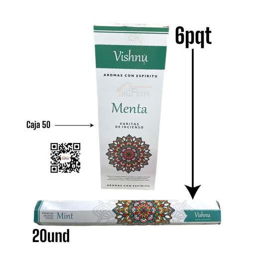 PQT INCIENSO MENTA SAV