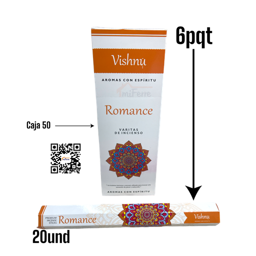 PQT INCIENSO ROMANCE SAV