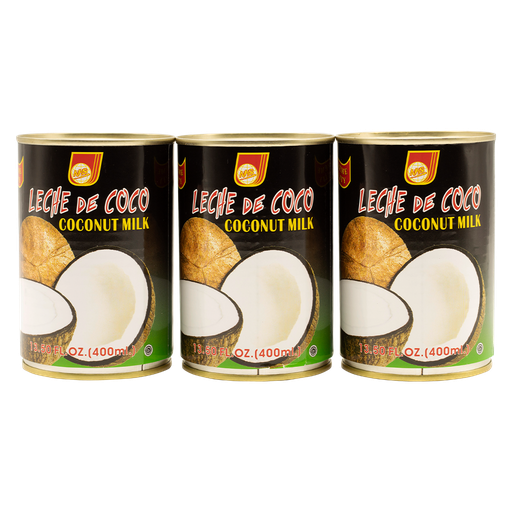 [15590] 3PACK LECHE DE COCO NHS 400ml