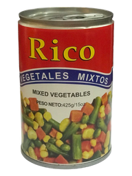 [11045] VEGETALES MIXTOS RICO 15oz 425g/24