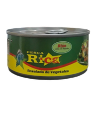 [0883] ATUN LOMOS CON VEGETALES PESCA RICA 170g /48u